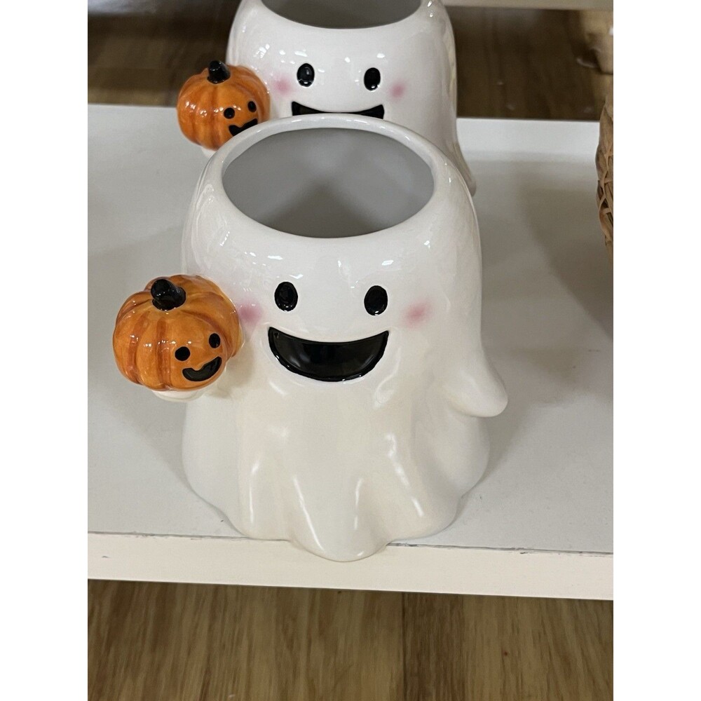 Halloween Blushing Ghost Utensil Holder